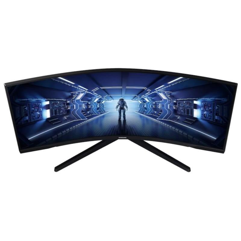 Delgada Samsung Odyssey G5 LC34G55TWWP 34 VA UWQHD 1ms 165Hz Ultrapanorámico Curvo Negro - Monitor gaming