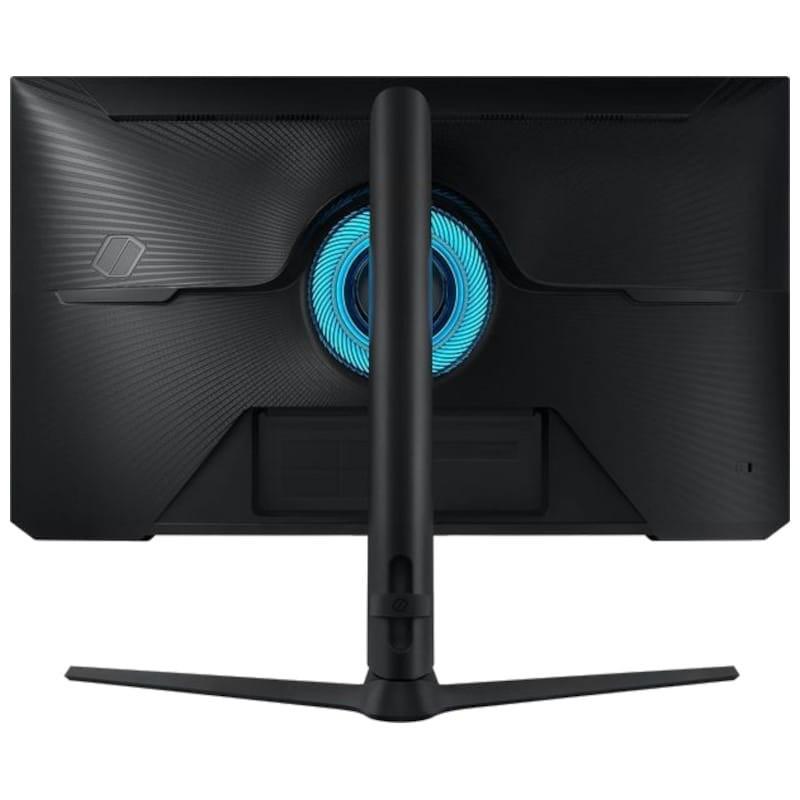 Vue arrière de Samsung Odyssey G7 LS32BG700EUXEN 32 4K IPS 144Hz FreeSync Premium G-Sync Noir - Moniteur de jeu