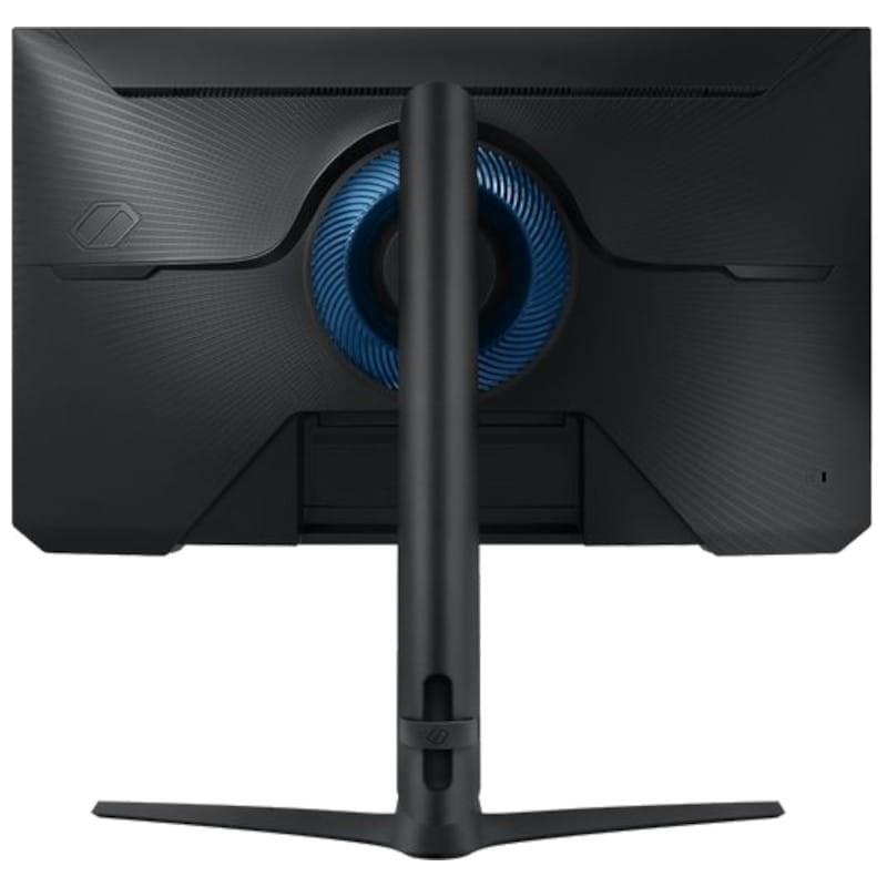 Vista trasera de Samsung Odyssey G4 LS25BG400EUXEN 25 FullHD IPS 240Hz FreeSync Premium G-Sync Negro - Monitor Gaming