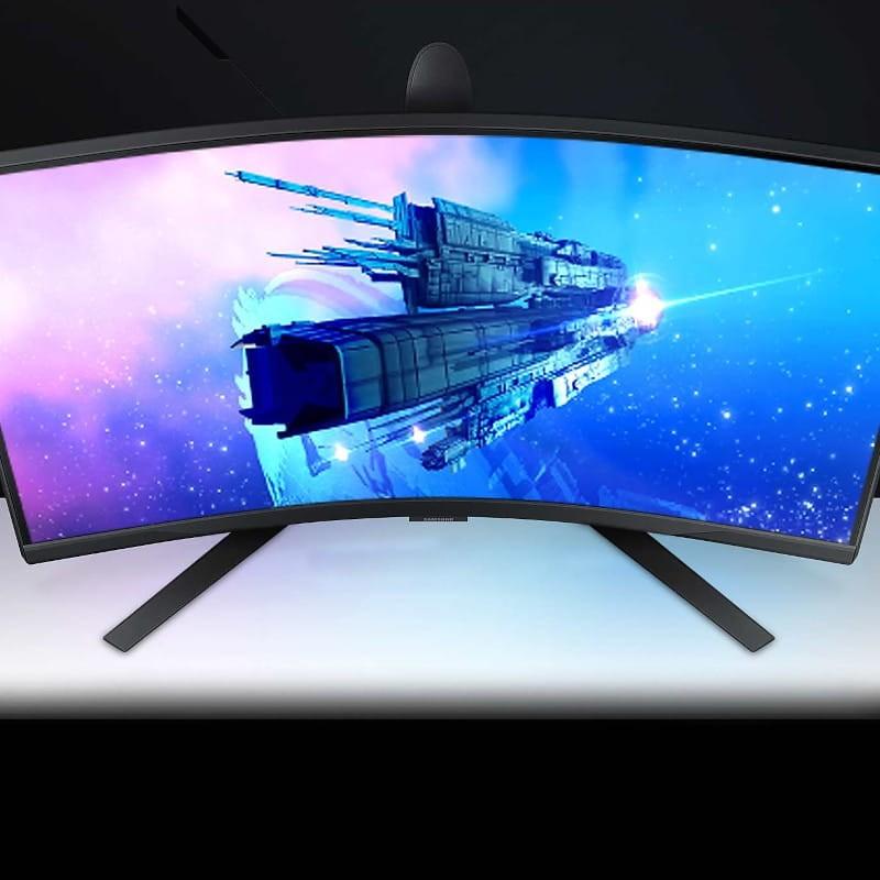 Otima qualidade de Samsung Odyssey LS27BG650EU 27 WQHD LCD 240 Hz FreeSync Premium Curvo Preto - Monitor Gaming