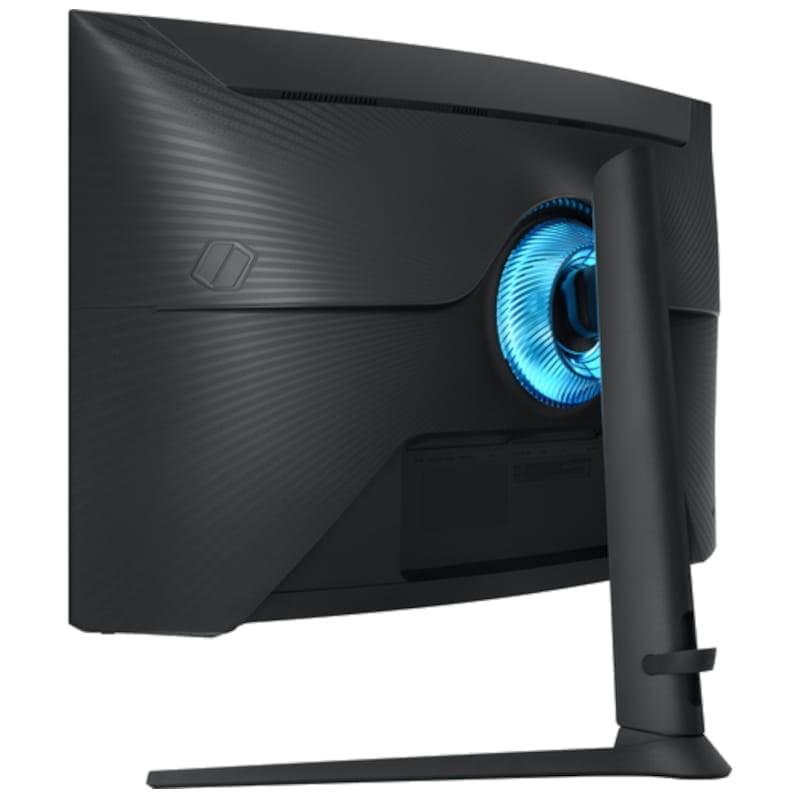 Samsung Odyssey Neo G7 S32BG750NP 32 4K UltraHD Curvo LED FreeSync Preto - Monitor de jogos vista traseira direita