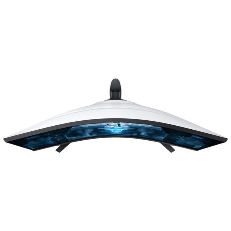 Samsung Odyssey Neo G8 S32BG850NP 32 VA LED 4K UltraHD Incurvé 240 Hz FreeSync Premium Pro Blanc - Moniteur Gaming vue de dessus