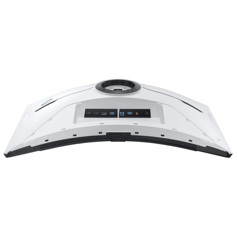 Samsung Odyssey Neo G8 S32BG850NP 32 VA LED 4K UltraHD Incurvé 240 Hz FreeSync Premium Pro Blanc - Connexions Moniteur Gaming