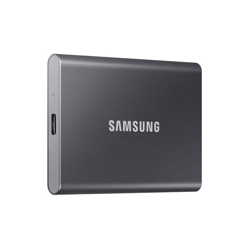 Samsung Portable SSD T7 2TB Cinza - Lado