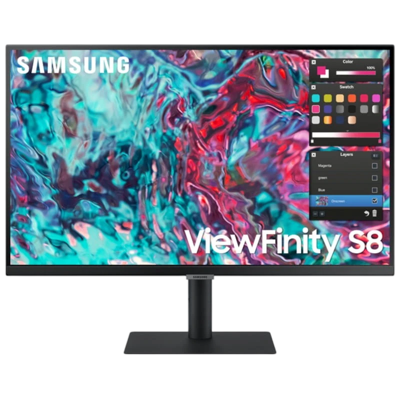 Samsung S80TB 27 4K Ultra HD IPS Negro - Monitor PC