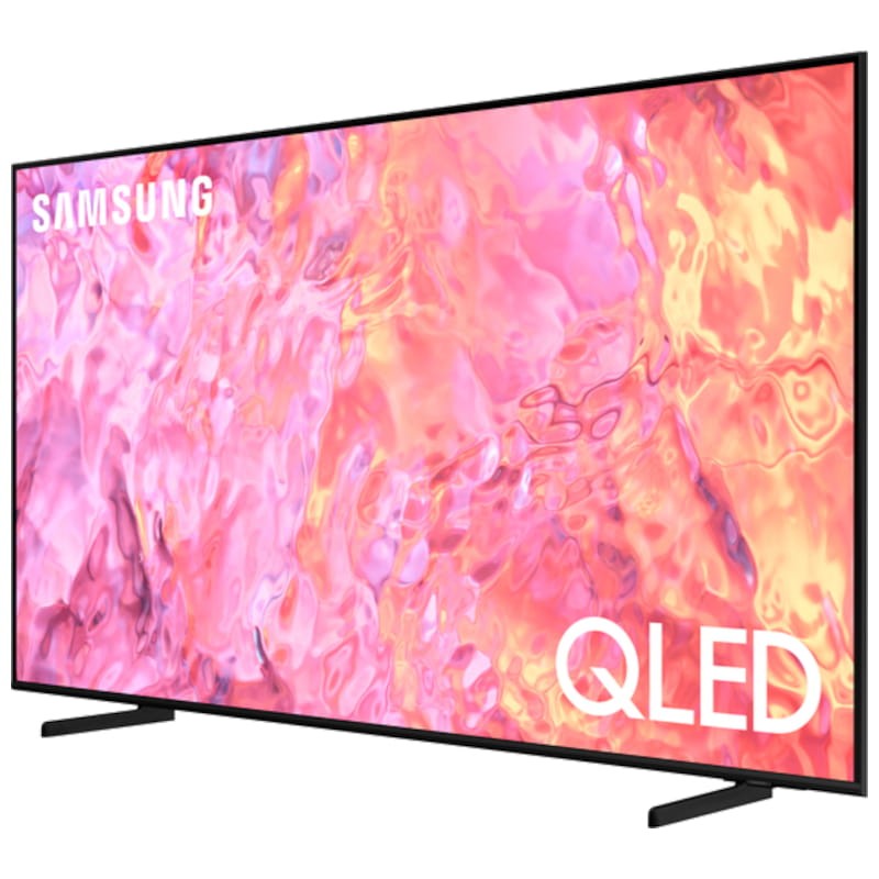 Samsung Series 6 TQ55Q60CAU 55 Pulgadas Vista Frontal izquierda