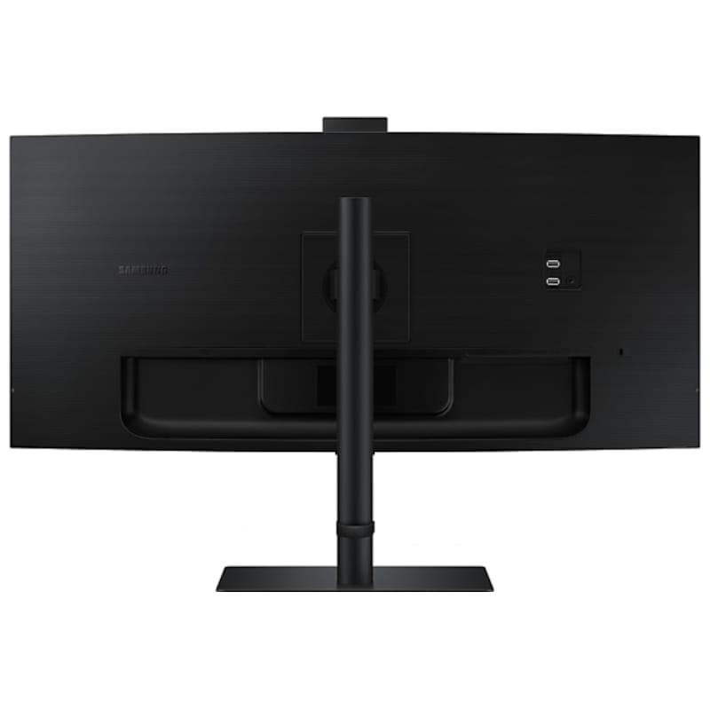 Samsung ViewFinity S34C652VAU 34" 4K Ultra HD VA UltraWide Curvo 100 Hz FreeSync Webcam Negro - Monitor PC vista trasera