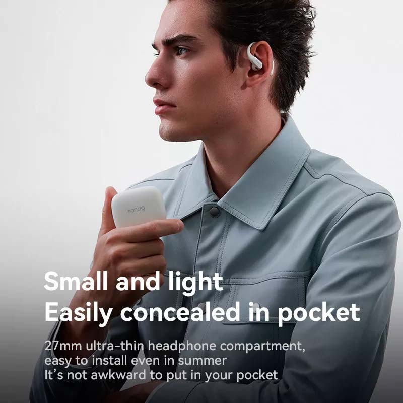 Sanag G6S Preto - estojo de carregamento