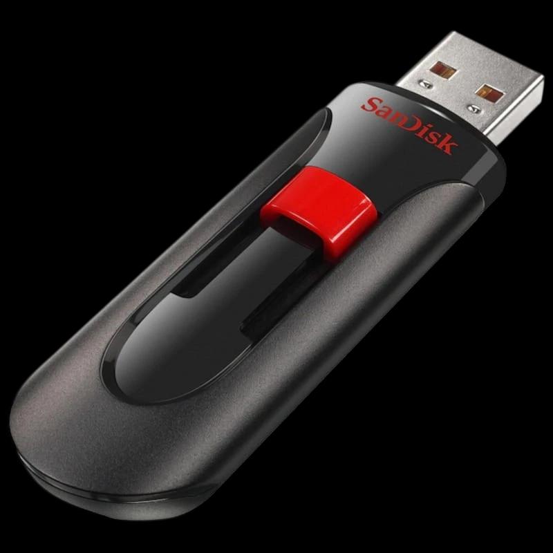 SanDisk Cruzer Glide 256 GB USB 2.0 Preto/Vermelho - Unidade Flash USB