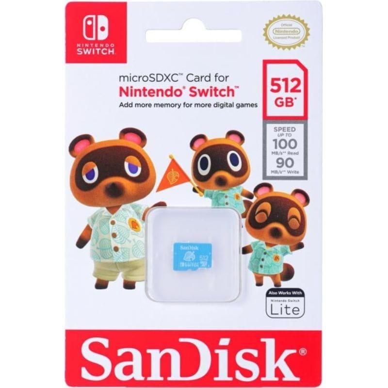 Paquete de la Memoria Flash SanDisk SDSQXAO-512G-GNCZN 512GB