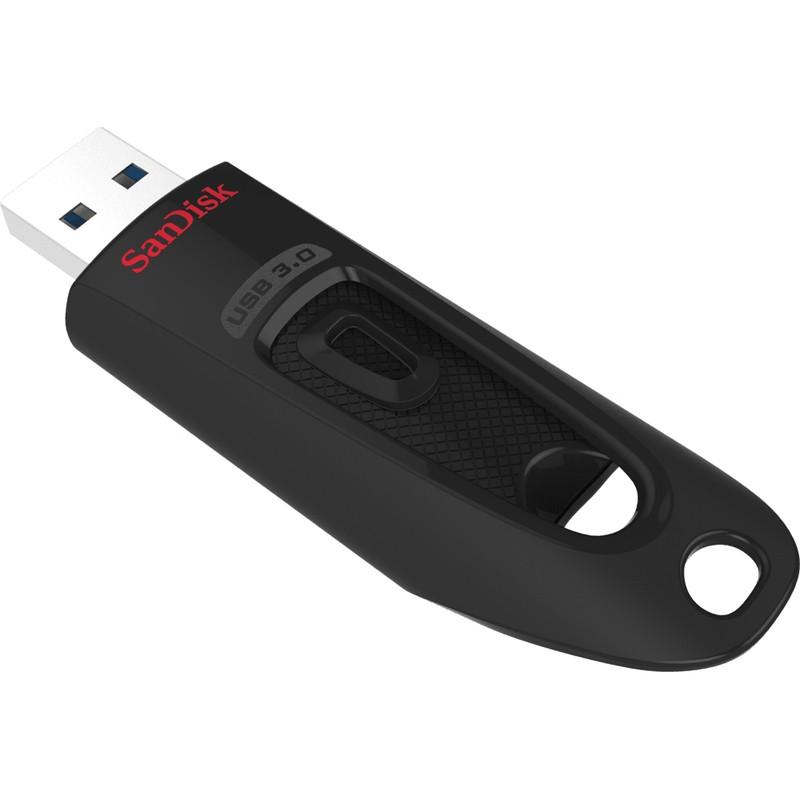 SanDisk Ultra 64 Go USB 3.0 Noir - détail