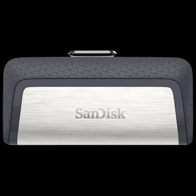 SanDisk Ultra Dual USB-C/USB 3.2 256 GB Negro/Plata - Pendrive USB