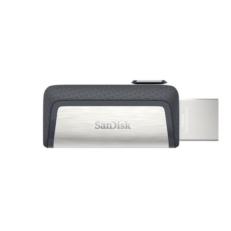 SanDisk Ultra Dual USB-C/USB 3.2 256 GB Negro/Plata