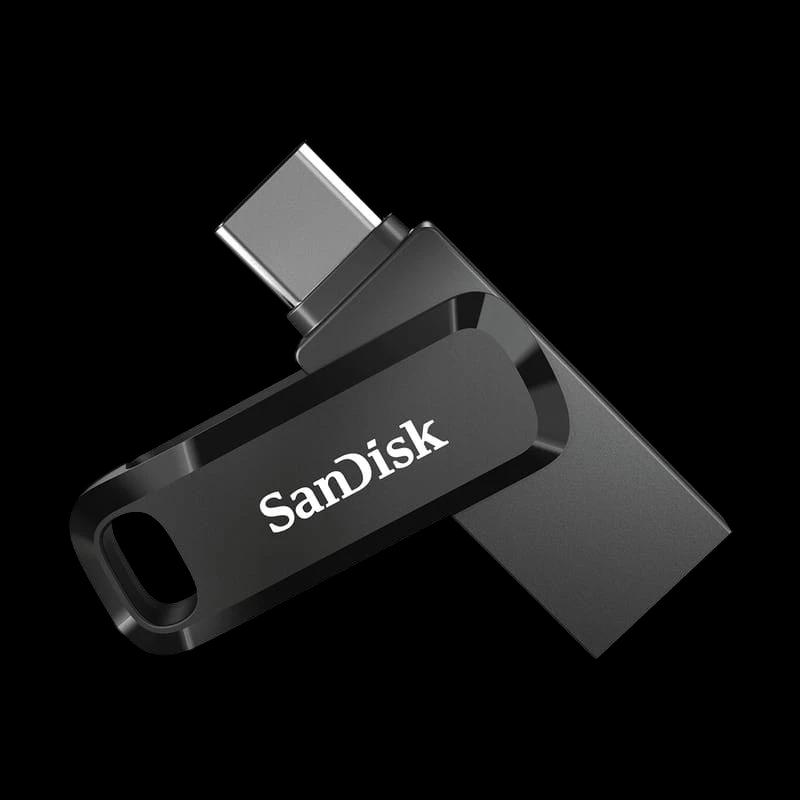 SanDisk Ultra Dual Drive 128Go USB Type C Noir/Argent - Clé USB