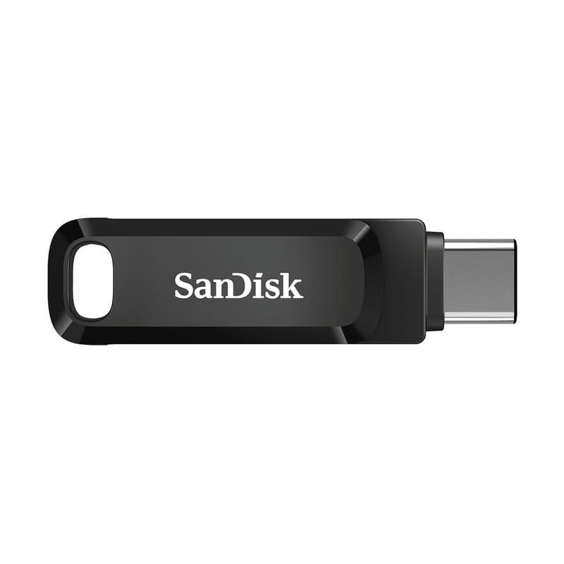 SanDisk Ultra Dual Drive 256GB USB Tipo C Negro/Plata - Pendrive USB vista superior
