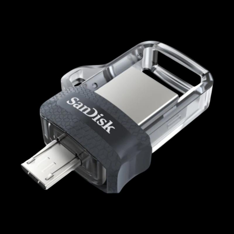 SanDisk Ultra Dual Drive m3.0 256GB USB 3.2 Negro/Plata - Pendrive USB