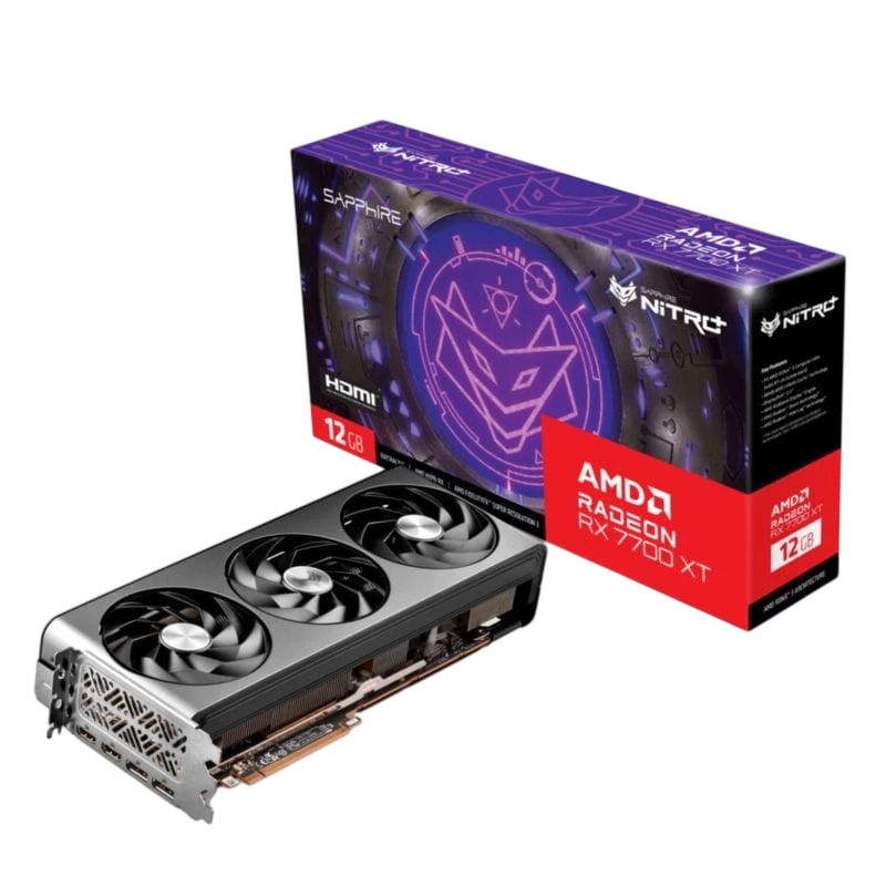 Sapphire NITRO+ Radeon RX 7700 XT AMD 12GB GDDR6 - Placa gráfica