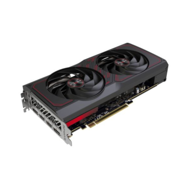 Carte Graphique Sapphire PULSE Radeon RX 7600 XT AMD 16 GB DDR6 avec 2 ventilateurs