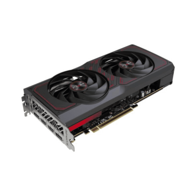 Carte Graphique Sapphire PULSE Radeon RX 7600 XT AMD 16 GB DDR6 avec 2 ventilateurs