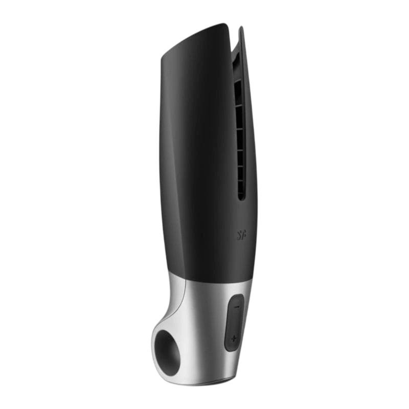 Satisfyer Black Silver - Masturbator masculino