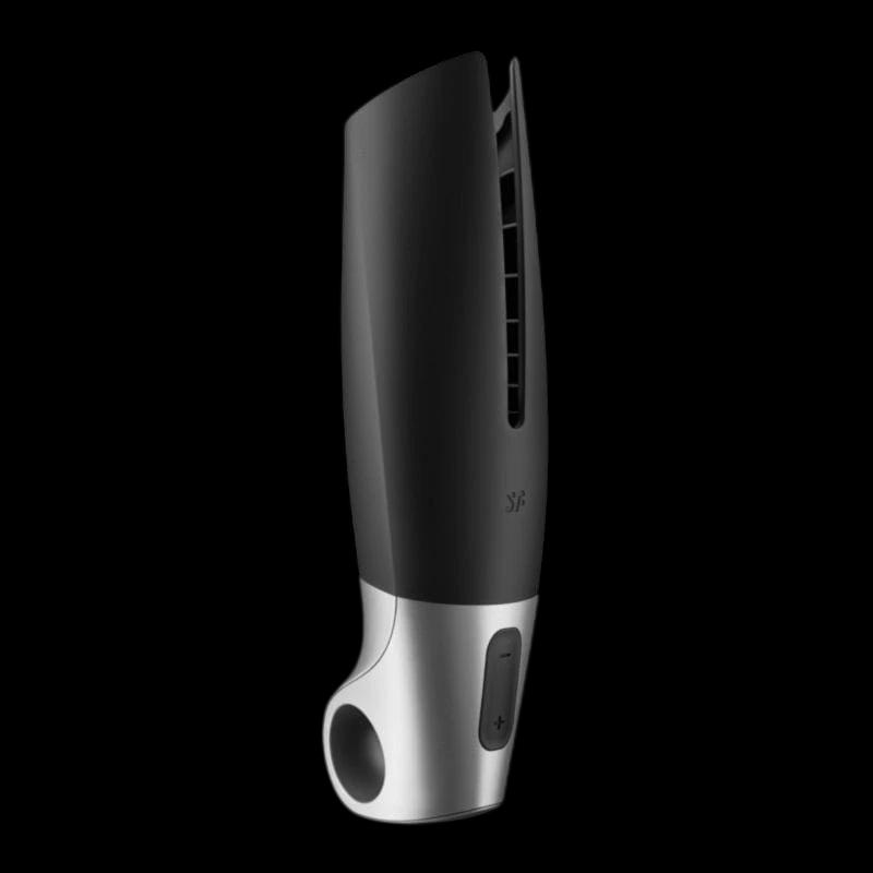 Satisfyer Black Silver - Masturbator masculino
