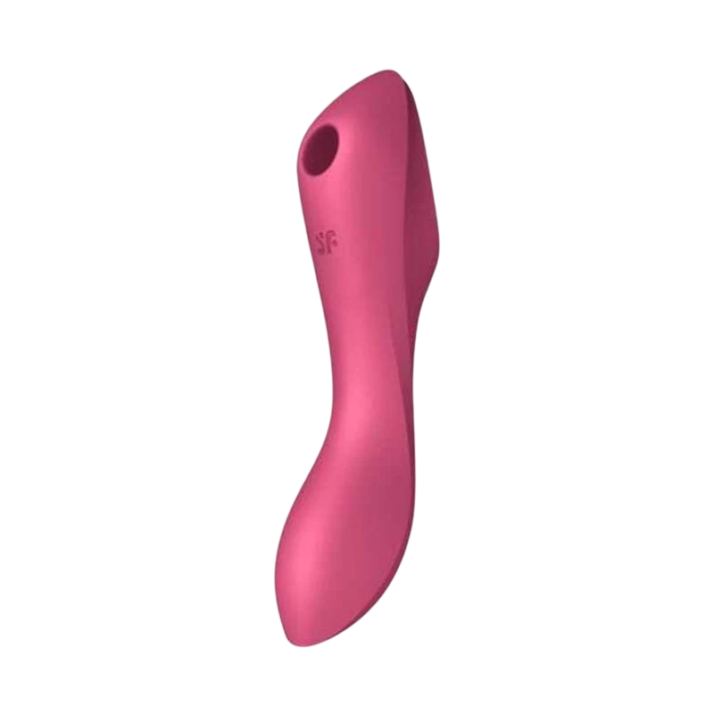 Satisfyer Curvy Trinity 3 Rojo - Succionador de clítoris