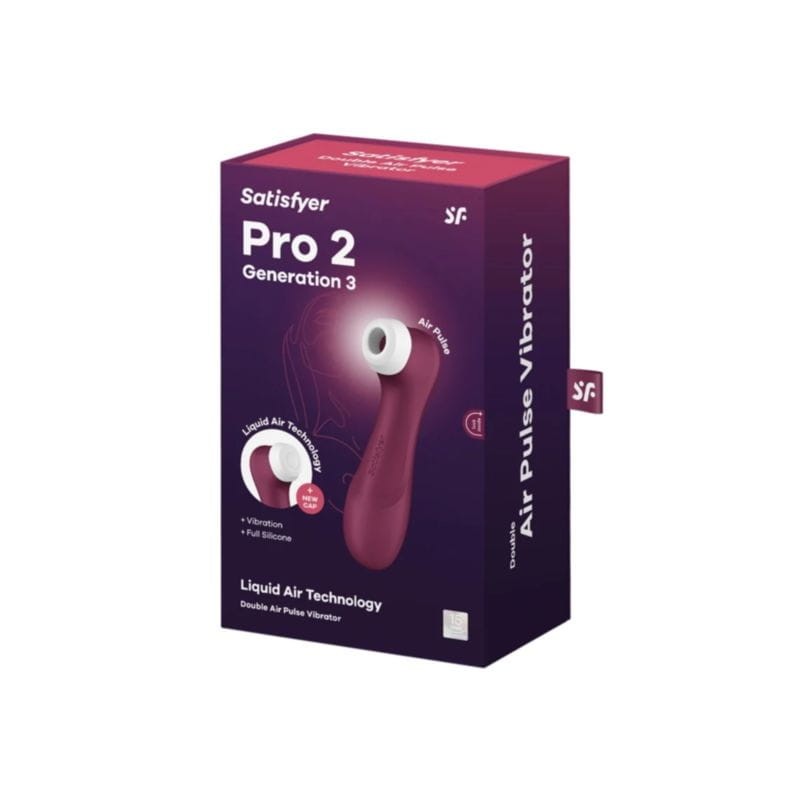Caja del Satisfyer Pro 2 Generation 3 Berry