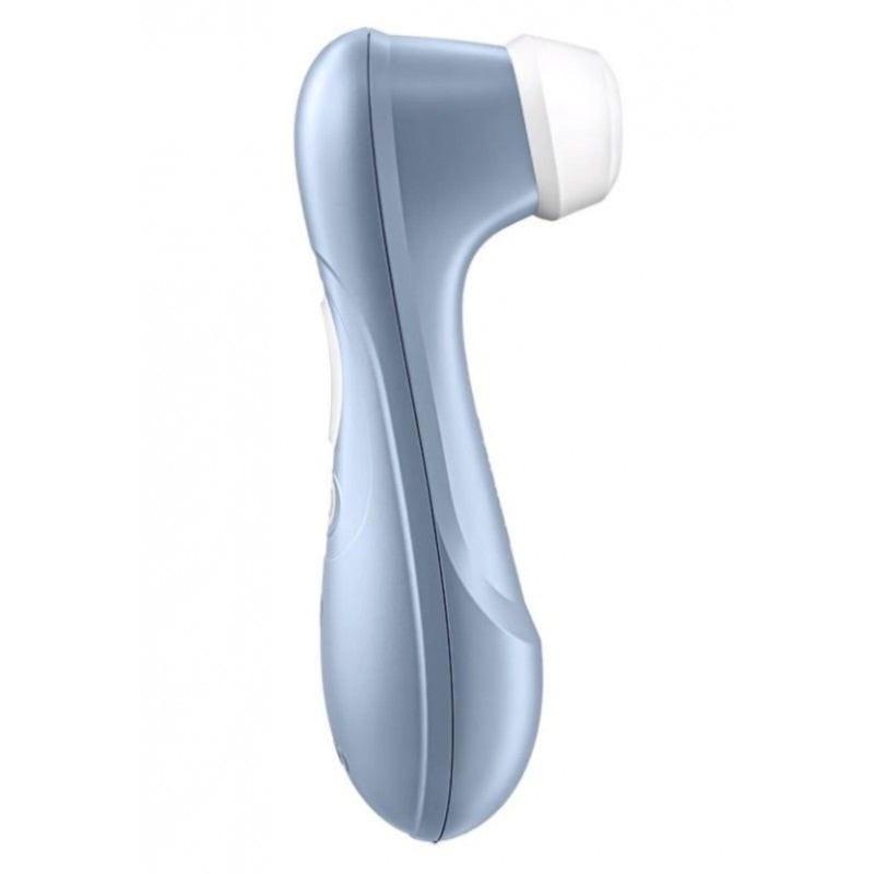 Vista de perfil del Satisfyer Pro 2 Next Generation Azul