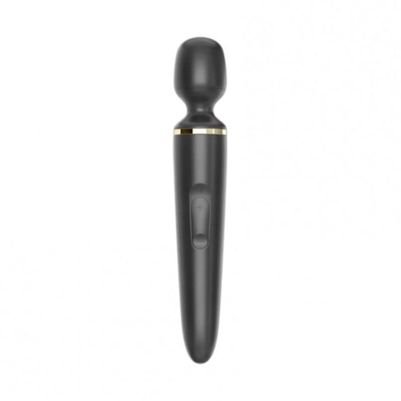 Vista frontal del Satisfyer Wand-er Woman Negro