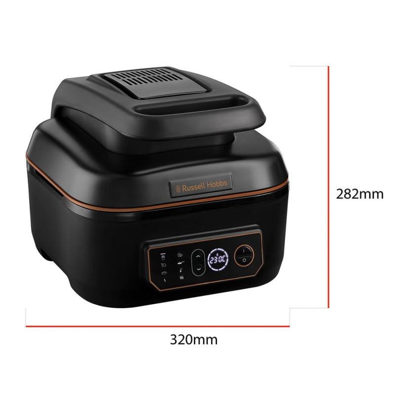 Russell Hobbs SatisFry Air & Grill Multikocher 1745 W 5,5 L Negro – Freidora de aire medidas