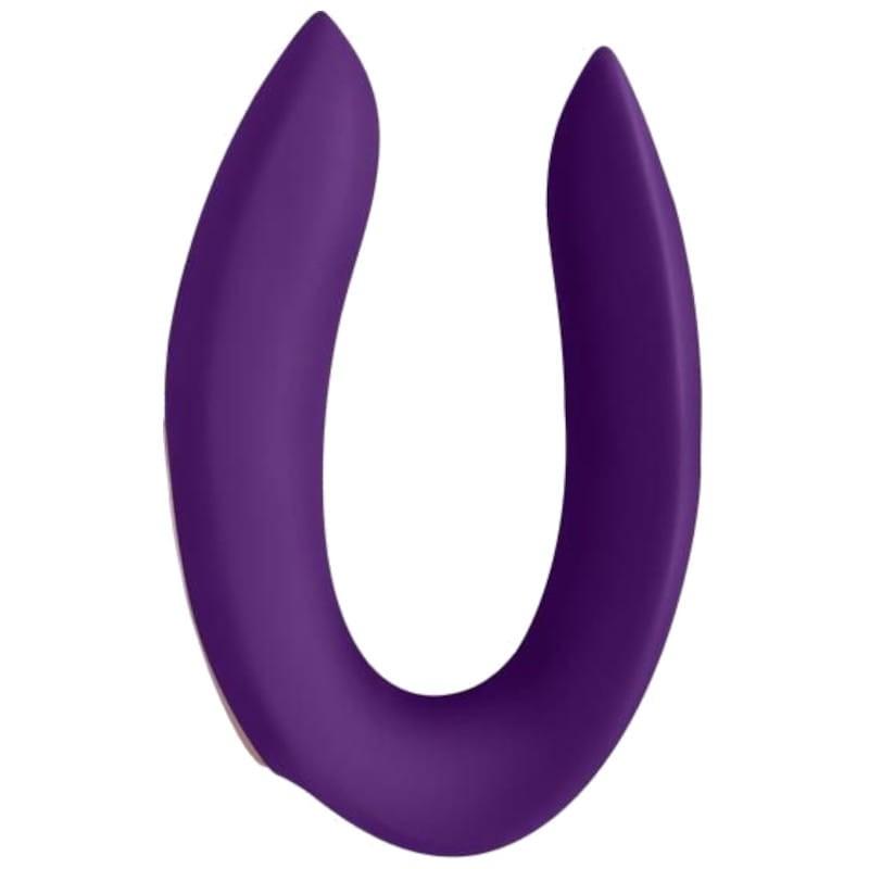 Satisfyer Partner Plus Remote Violeta - Vibrador Doble Estimulación - Adaptable