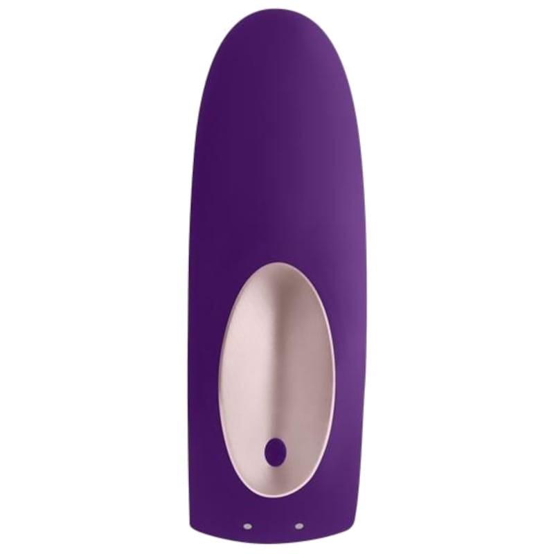 Satisfyer Partner Plus Remote Violeta - Vibrador Doble Estimulación - Violeta