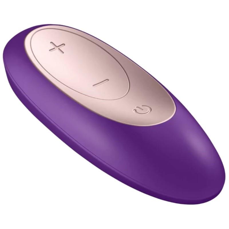 Satisfyer Partner Plus Remote Violeta - Vibrador Doble Estimulación - Potente