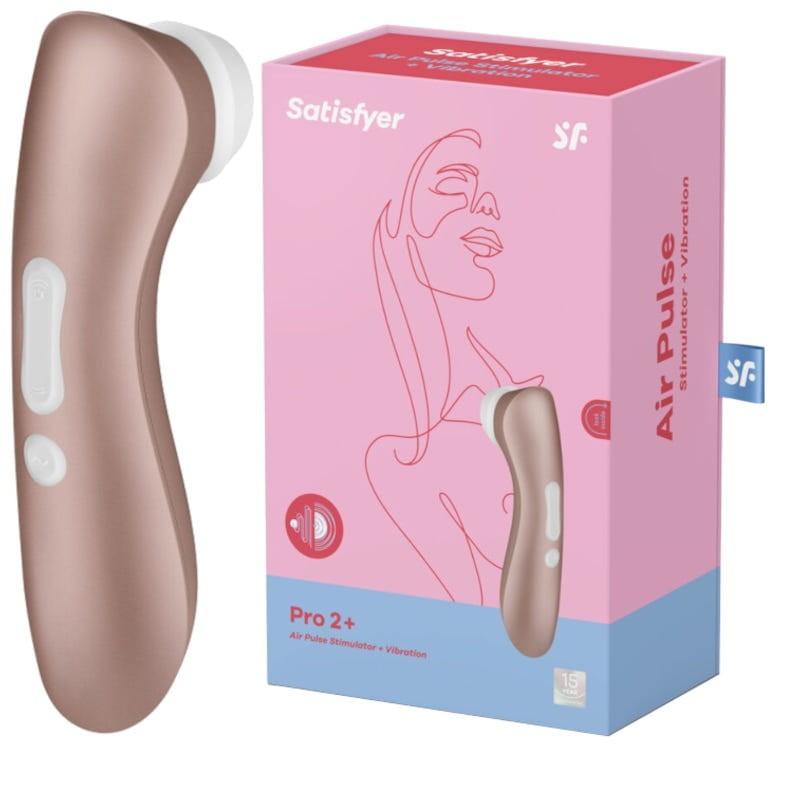Satisfyer Pro 2+ Vibration, silencioso