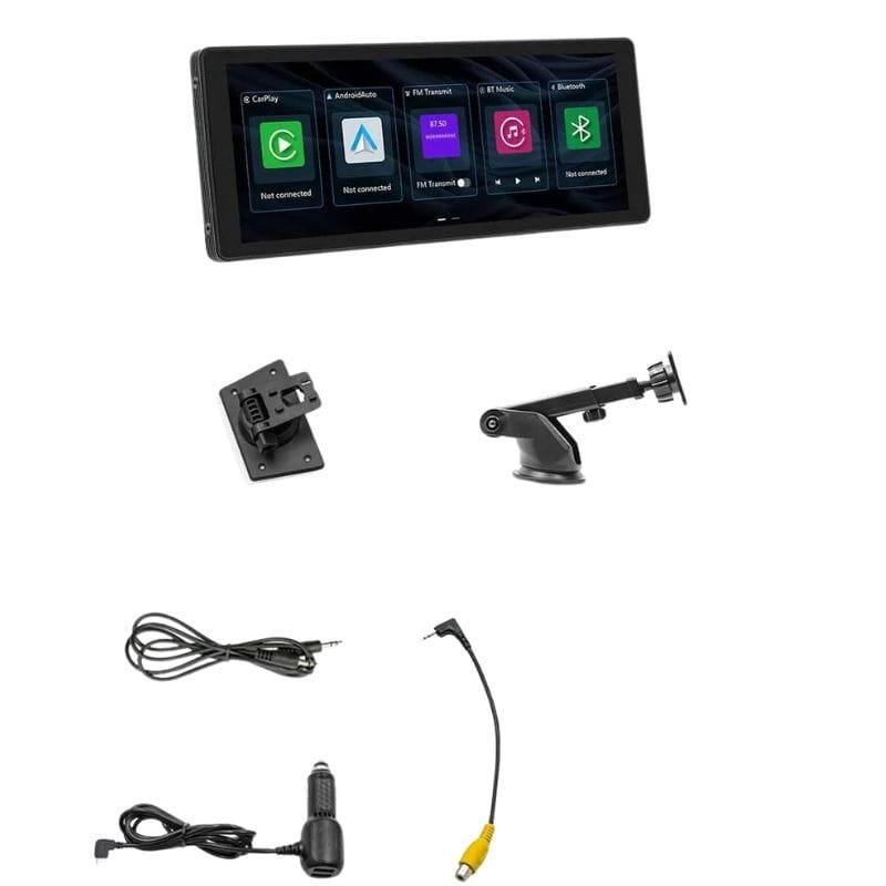 SD9302 Negro - Reproductor multimedia para coche contenido de la caja
