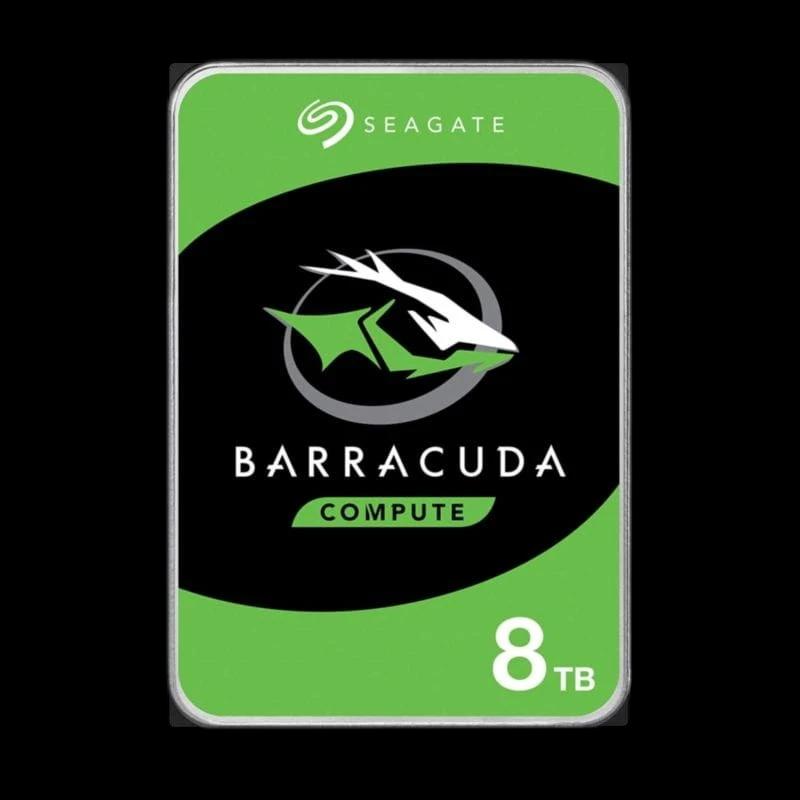 Seagate BarraCuda Compute 8 TB SATA 5400 RPM Vert / Noir - Disque dur
