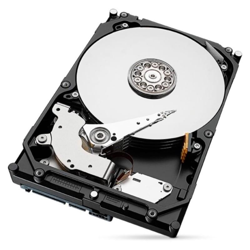 Vue intérieure du Disque dur Seagate BarraCuda Compute 8 TB SATA Vert/Noir