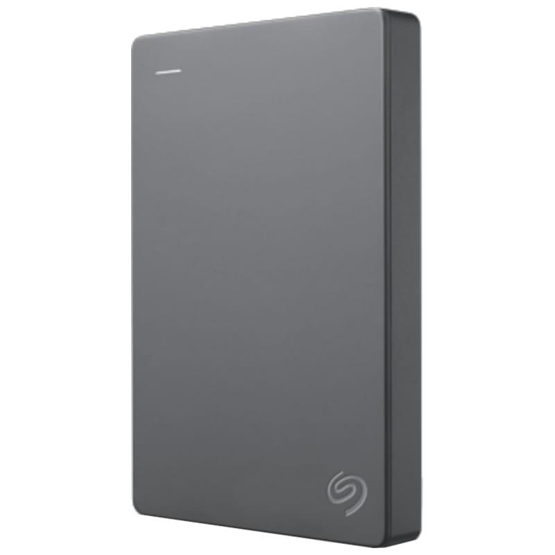 Seagate Basic HDD 5 TB Plata - Disco duro externo Vista frontal