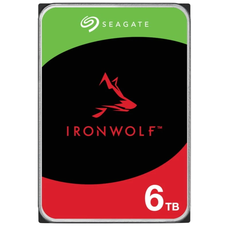 Seagate IronWolf ST6000VN006 6 To 3.5" SATA III - Disque Dur HDD
