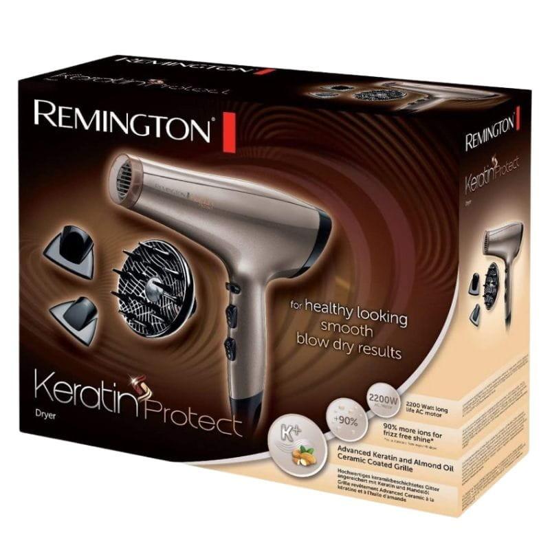 Secador de Pelo Remington AC8002 2200W Marrón - caja contenedora