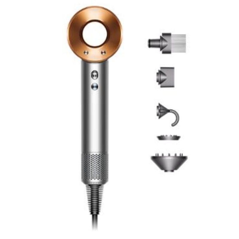 Secador de Pelo Dyson Supersonic 1600W Níquel/Cobre - accesorios