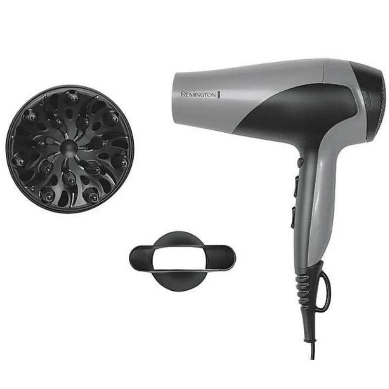 Secador de cabelo Remington Ionic Dry D3190S 2200W Cinzento/Preto - secador de cabelo e acessórios