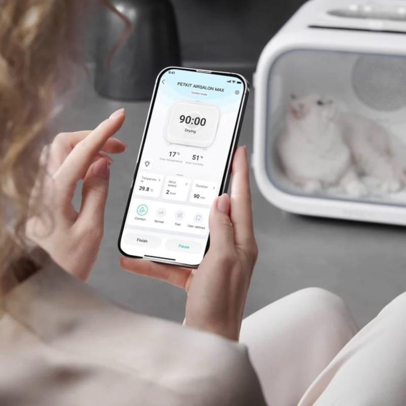 Secador Automático Petkit Airsalon Max Smart Pet Dryer - APP