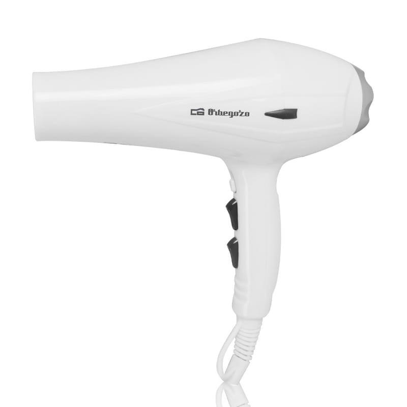 Secador de Pelo Orbegozo SEH-1800W Blanco Vista lateral derecha