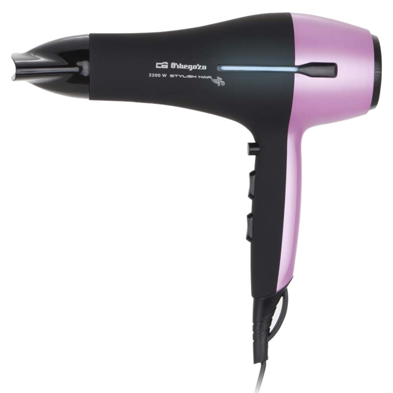 Sèche-cheveux Profesionnel Orbegozo SE 2320 2200W Rose / Noir   - côté