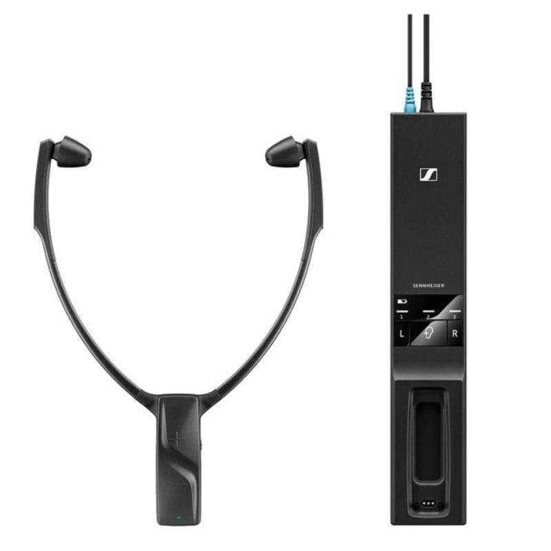Sennheiser RS 5200 Volumen independiente 70 metros Negro - Auriculares de televisión imagen de la base t los auriculares