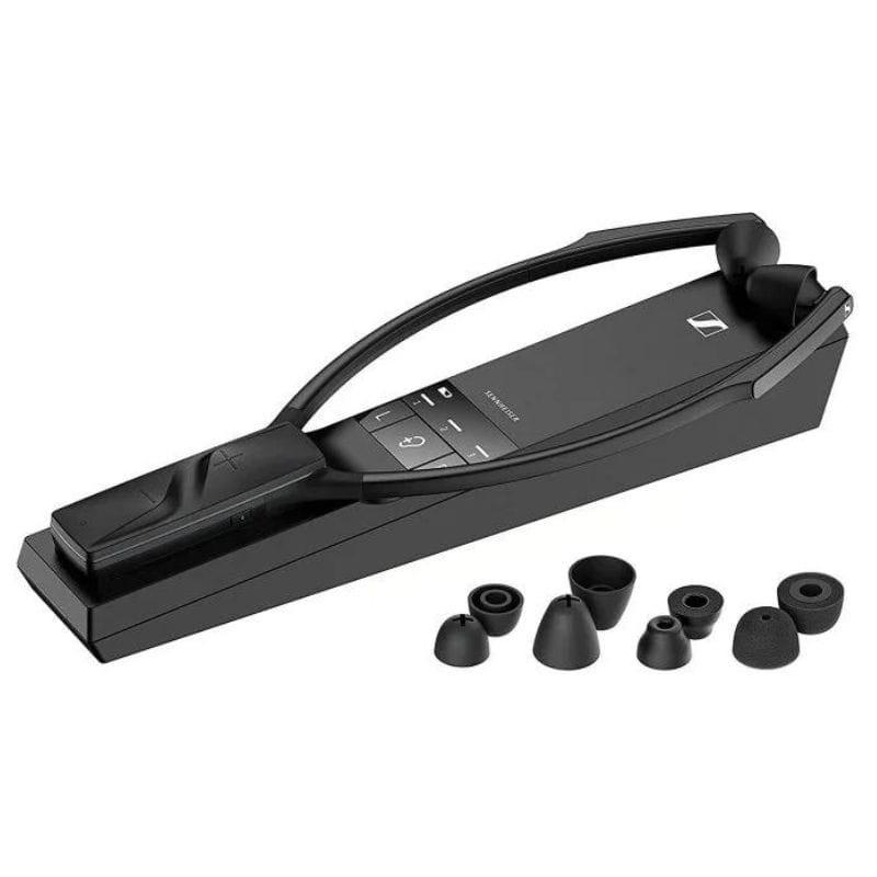 Sennheiser RS 5200 Volumen independiente 70 metros Negro - Auriculares de televisión imagen  con las almohadillas