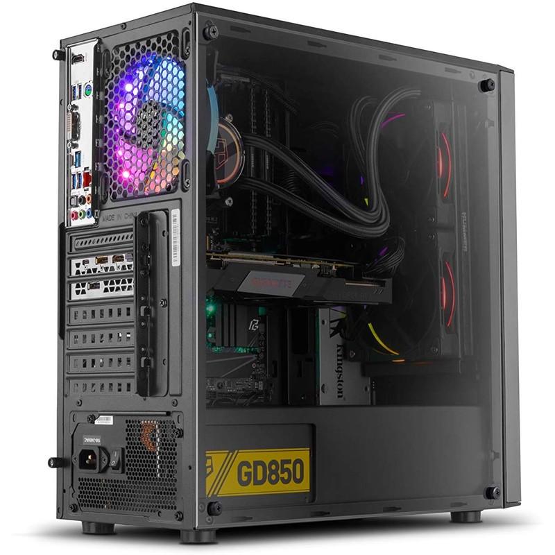 Semitorre NOX Infinity Omega RGB - Trasera