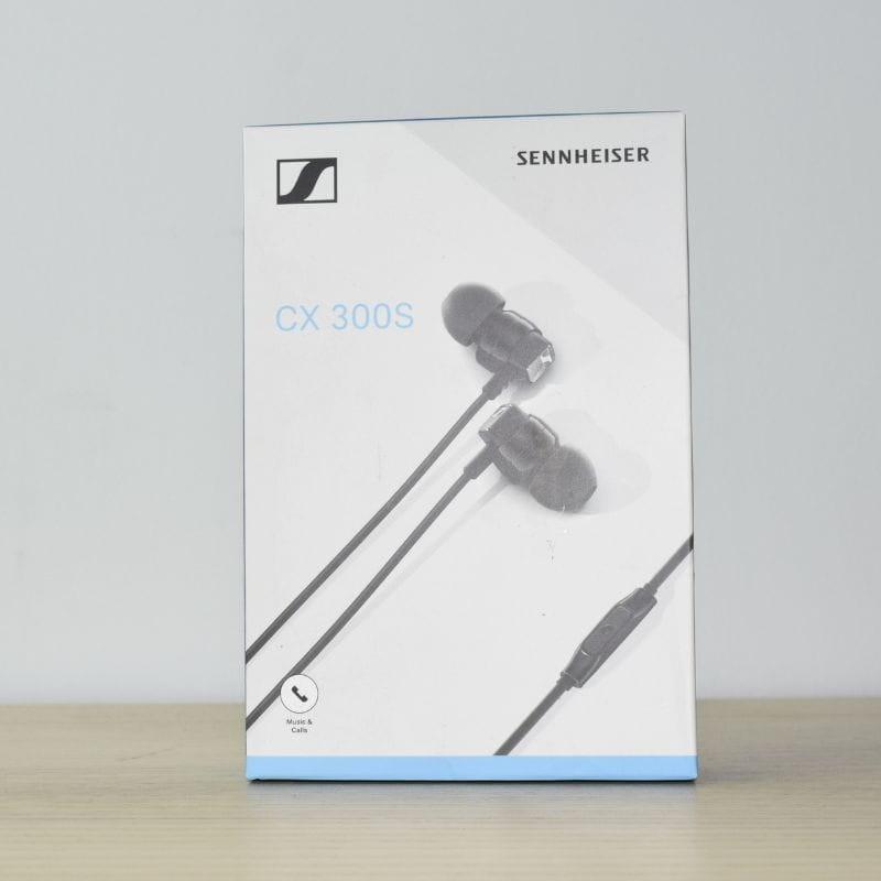 Foto real de la caja del Auriculares Sennheiser CX 300S Negro