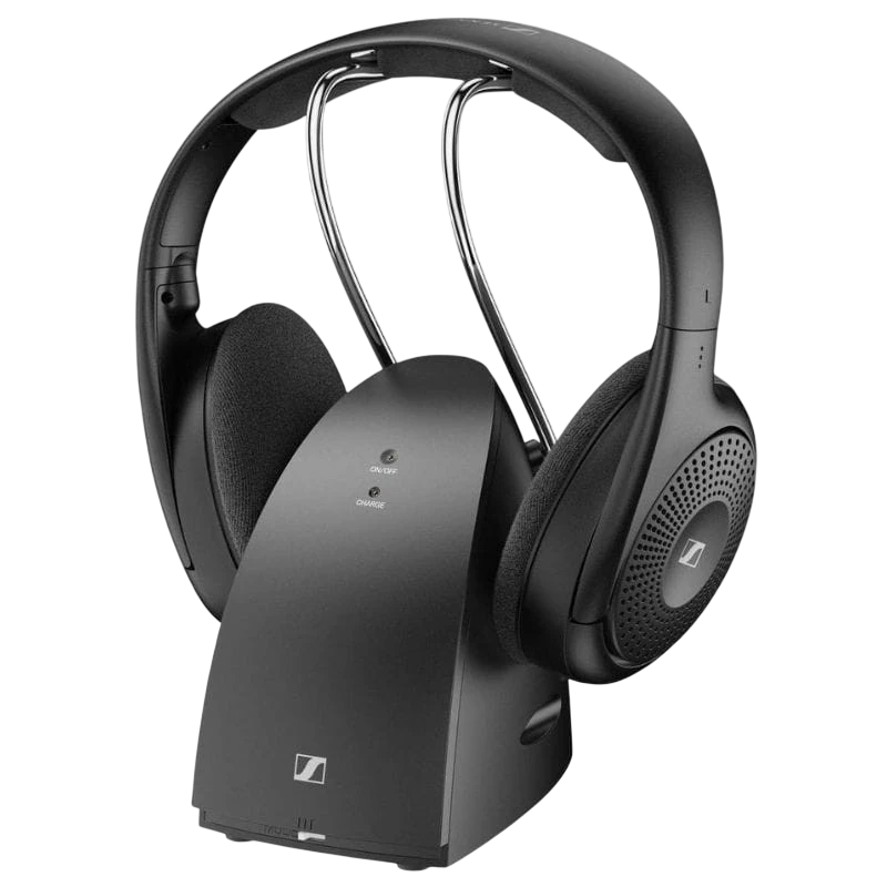 Sennheiser RS 120-W Transmisión digital LE Audio Negro de televisión